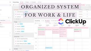 How To Create a Digital Planner in ClickUp (DIGITAL PLANNING 101)