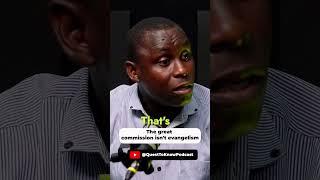 Is Evangelism Really The Great Commission?
