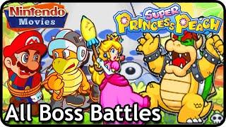 Super Princess Peach - All Boss Battles