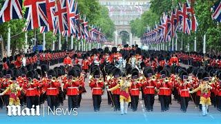 LIVE: Trooping the Colour parade to honour Britain's King takes place in London