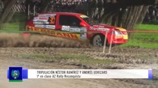 0673  TRIPULACIÓN NÉSTOR RAMÍREZ Y ANDRÉS UDRIZARD   1º clase AZ Rally Reconquista