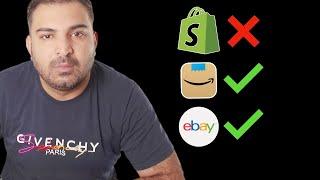 The Drawbacks of Selling on Shopify vs. Amazon and eBay