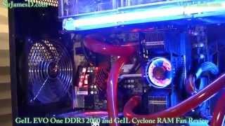 GeIL EVO One DDR3 2000 and GeIL Cyclone RAM Fan Review