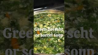  Sorrel soup 