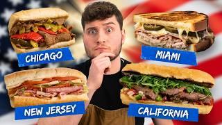 Cooking and Ranking the BEST Sandwiches in the USA (Italian Beef, Cubano, Tri Tip, Italian Hoagie…)