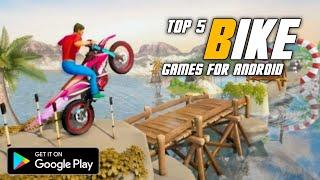 TOP 5 BIKE GAMES UNDER 100 MB FOR ANDROID BEST GAMES BY ANTIC GAME FINDER #BIKEGAMES #ANDROIDGAMES