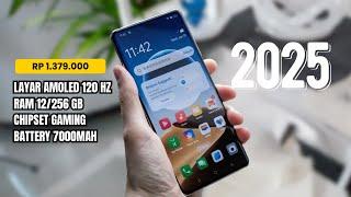 BARU RILIS!! 7000mAh, 12/256 GB - HP 1 JUTAAN KELUARAN TERBARU 2025