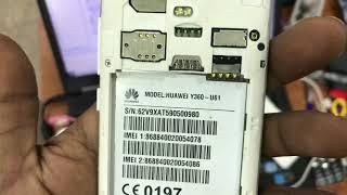 Huawei y360-u61 hard reset 100%