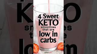 4 Best Keto Smoothies #shorts