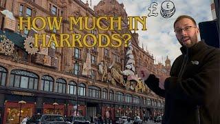 HOW MUCH DO THINGS COST IN HARRODS?