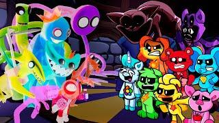 Ghost Rainbow Friends Vs Smiling Critters in FNF Poppy Playtime 3 x Roblox Rainbow Friends