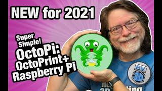 OctoPi 2021: OctoPrint + Raspberry Pi! Super Simple Setup (Mac & Win)