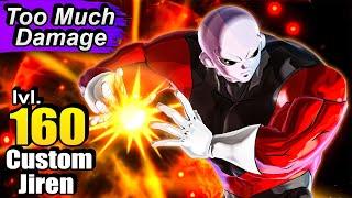 Level 160 Custom Jiren Does The MOST DAMAGE In Dragon Ball Xenoverse 2 DLC 18