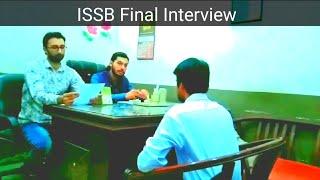 ISSB Final Interview | Interview Pak Army, Navy, PAF |