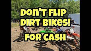 Don't flip dirt bikes! Here's why. Kawasaki KX85 restoration