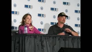 TOM WELLING & ERICA DURANCE (Smallville Panel) - Fan Expo Vancouver 2022