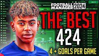 OP 424 TACTIC | Goal Scoring Trophy Winning Beast Of A Tactic | FM24 Best Tactics