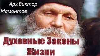 Как действуют духовные Законы на Жизнь человека? Архимандрит Виктор Мамонтов