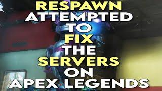 RESPAWN Attempted To FIX The SERVERS on APEX LEGENDS