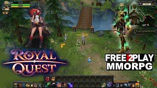 Royal Quest Online  Gameplay  PC Steam FREE MMORPG game  RELEASE DATE: Dec 19, 2024