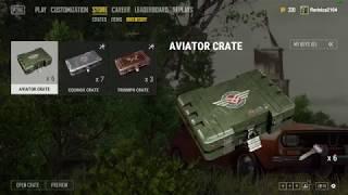 PUBG Aviator Crate  Leather "Skyrocket" Jacket