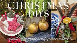 CHRISTMAS DIYS for 2024 - Create Your OWN Christmas Decorations This Year! Inspiration & Ideas