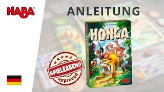 HABA Honga (Anleitung) | Familienspiel ab 8 Jahren