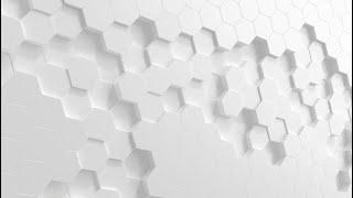 ⬢⬢ Abstract Hexagonal Looped ScreenSaver Motion Animation | Cool Background ⬢⬢