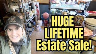 Lifetime Collector’s Estate Sale  Best Haul Ever! – Car FULL of Vintage Treasures!