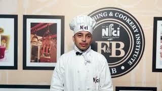 Look what Gulshan, our budding Chef has to say about NFCI Chamba | NFCI Hotel Management Institute