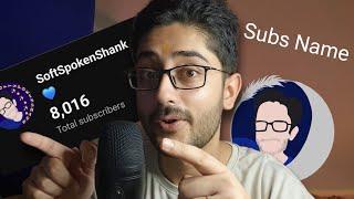 ASMR - Whispering Subscribers Name (from #1 to #1000)