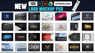 100+ Logo mockup free download, Logo mockup PSD Free Download, logo mockup photoshop tutorial