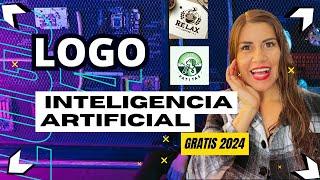 LOGO GRATIS con Inteligencia Artificial 2024 || Fácil y Sencillo