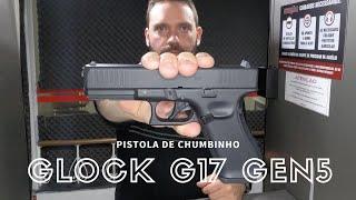 Pistola de Chumbinho Glock 17 Gen5 Umarex Blowback Co2 4,5mm