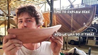 How to and why?! Fiberglass laminations, epoxy priming and fairing on our wooden sailing boat.(EP61)