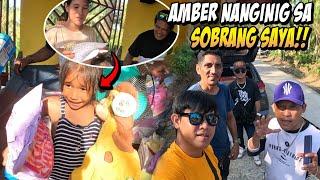 AMBER NAIYAK AT NANGINIG SA SAYA!!