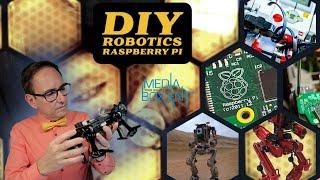 Amazon Live Cast Stream SHOW: DIY Robotics Big Hexapod Robot Kit for Raspberry