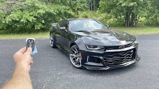 2023 Chevrolet Camaro ZL1: Start Up, Exhaust, Test Drive, Walkaround, POV and Review