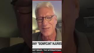 James Woods breaks down discussing LA wildfire on CNN