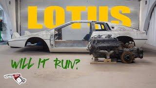 Stripped and DEAD for 30 Years! Will this Lotus run?