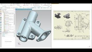 NX 12 Tutorial #2 | 3D Modeling Basic Design