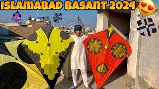 Islamabad basant 2024  || 12 tawa Flying || 6 tawa flying || Basant || Baba Comunity