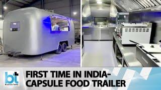 A Look At Azimuth “Business On Wheels” Very First Capsule Shaped Food Truck