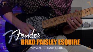 Fender Brad Paisley Esquire - Black Sparkle