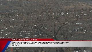 Representative Ronny Jackson, Senator Kevin Sparks tour wildfire damage