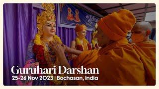 Guruhari Darshan, 25-26 Nov 2023, Bochasan, India