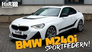 BMW M240i - M Performance 2022 - Sportfedern ≡ H&R