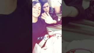 Tini stoessel et fran via instagram story