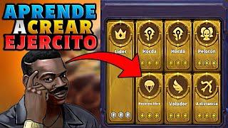 APRENDE A CREAR TU EJERCITO (PvP y PvE) - GUÍA COMPLETA - WARCRAFT RUMBLE