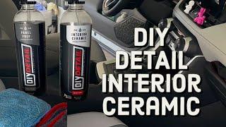 DIY DETAIL/ INTERIOR CERAMIC COATING/ Protection/ Auto Detailing/ Autoforge.net